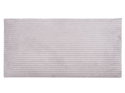 Čalouněný nástěnný panel FRAME LINCOLN 30x60 cm Barva: Světle šedá