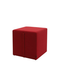 Čalouněný puf do kanceláře s úchytem Square Plus