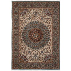 Cazaris ORIENTÁLNÍ KOBEREC, 170/240 cm, modrá, krémová