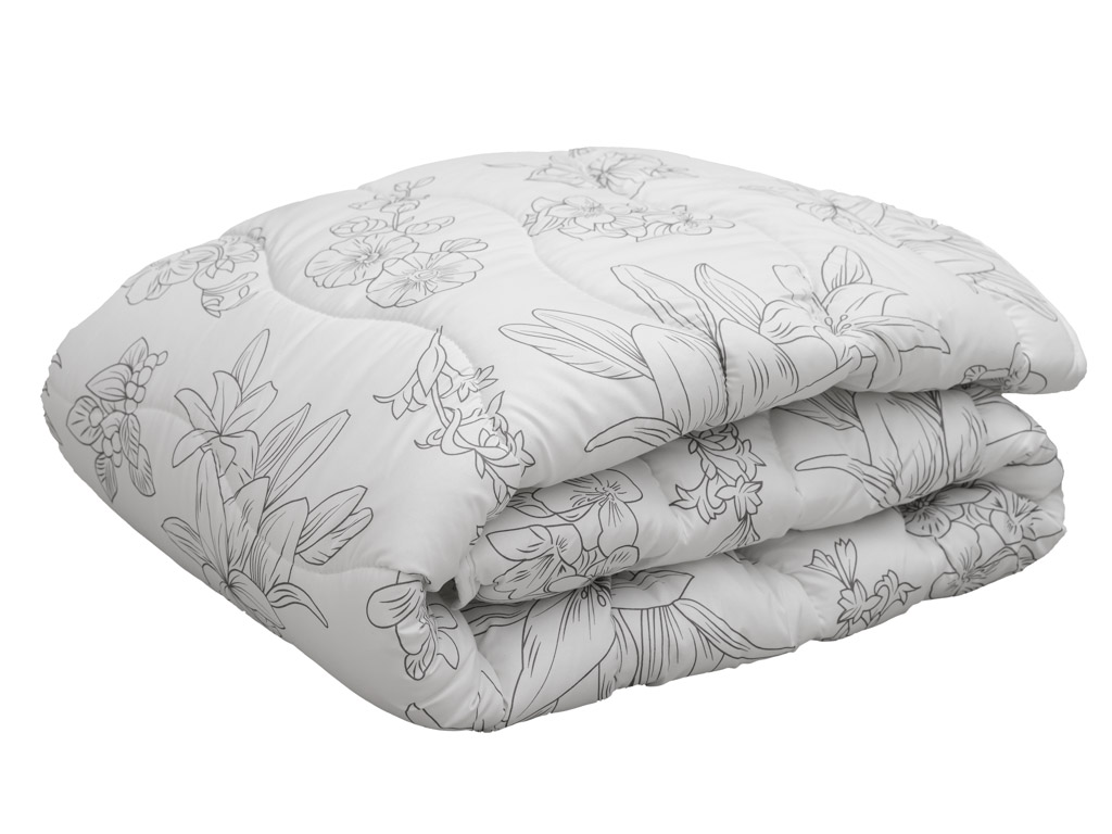 Celoroční přikrývka prošívaná SELORA 140x200 cm, bílá