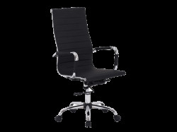 Černá kancelářská židle Q-040