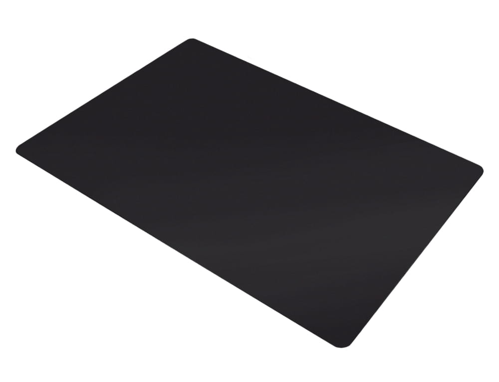 Černá plastová podložka pod židli 100 x 140 cm