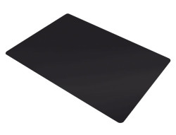 Černá plastová podložka pod židli 100 x 140 cm
