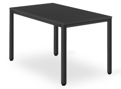 Černý jídelní stůl TESSA 120x60