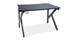 Černý psací stůl B-306