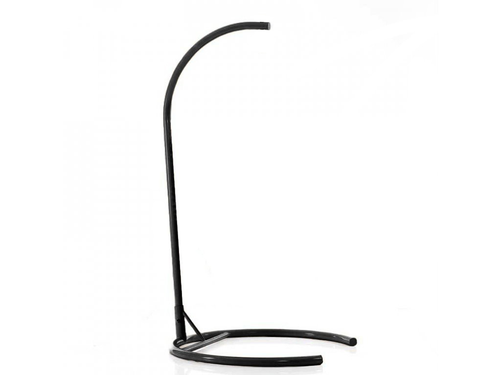 Černý stojan na závěsné houpací křeslo BLACK