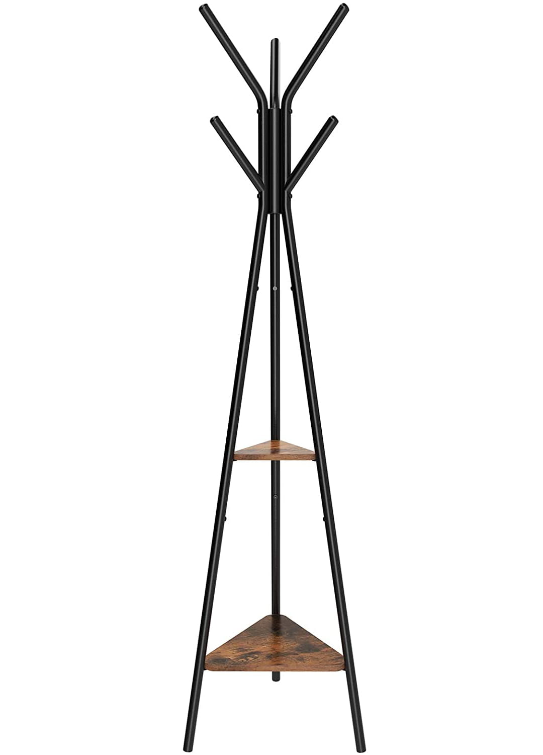 Černý stojanový věšák COLAME