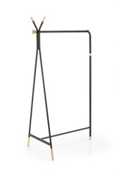 Černý stojanový věšák WU32
