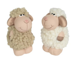 Dekorace (2 druhy) Ovce 9,5 cm