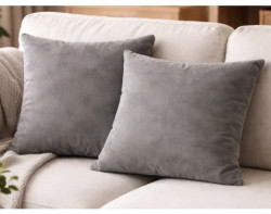 Dekorační polštář (2 ks) Vanessa M 45x45 cm, šedý