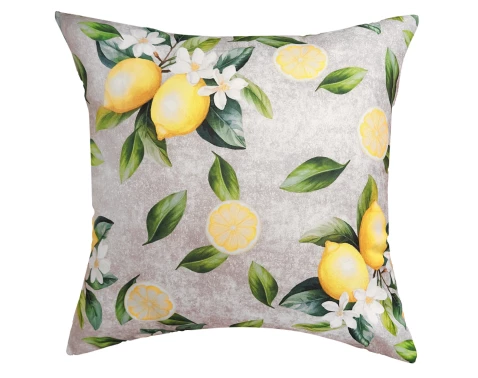 Dekorační polštář Amalfi 45x45 cm, citrony