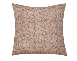 Dekorační polštář Sandra 43x43 cm, žakárový růžovo-béžový