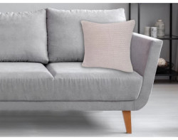 Dekorační polštář ZigZag 45x45 cm, pískový