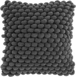 Dekorační polštářek ALINA 45x45 cm, šedý