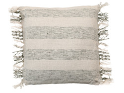 Dekorační polštářek BOSSA 45x45 cm, zelené pruhy