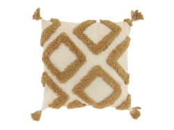 Dekorační polštářek CRUZ 45x45 cm, béžový