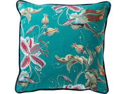 Dekorační povlak na polštář FANNY EMERALD 45x45 cm, zelený