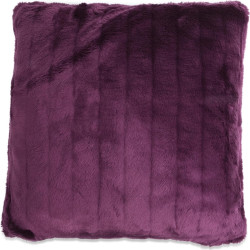 Dekorační povlak na polštář FAUX FUR 50x50 cm, fialový