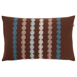 Dekorační povlak na polštář FONTA 30x50 cm, hnědý