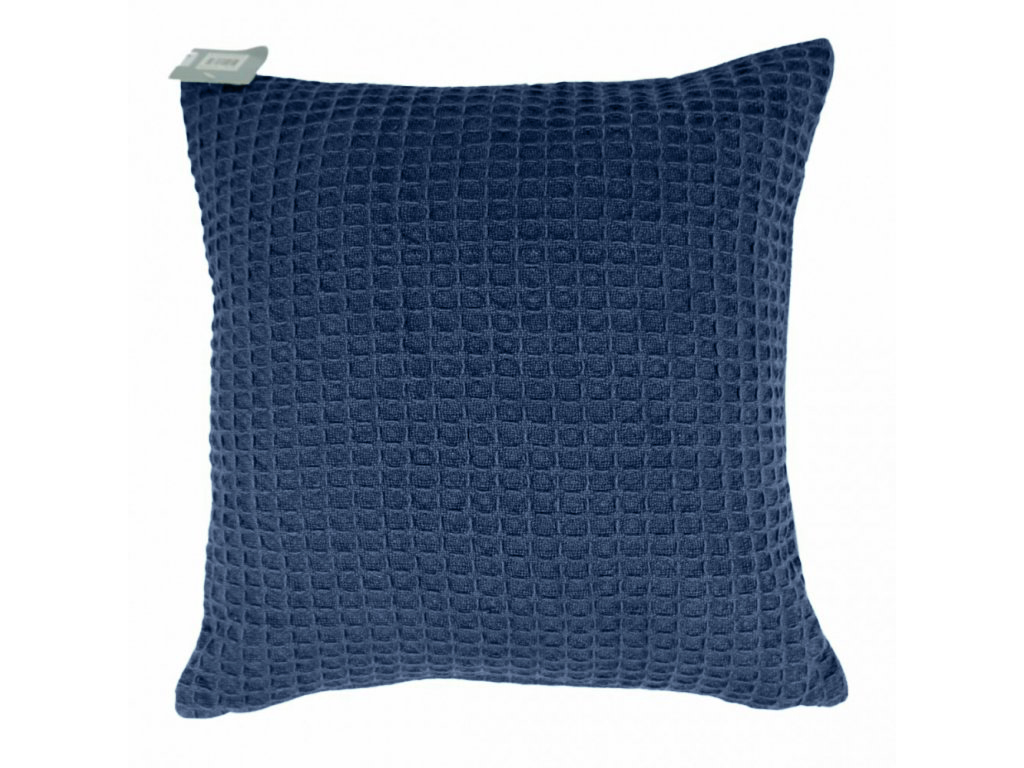 Dekorační povlak na polštář JASON 45x45 cm, modrý