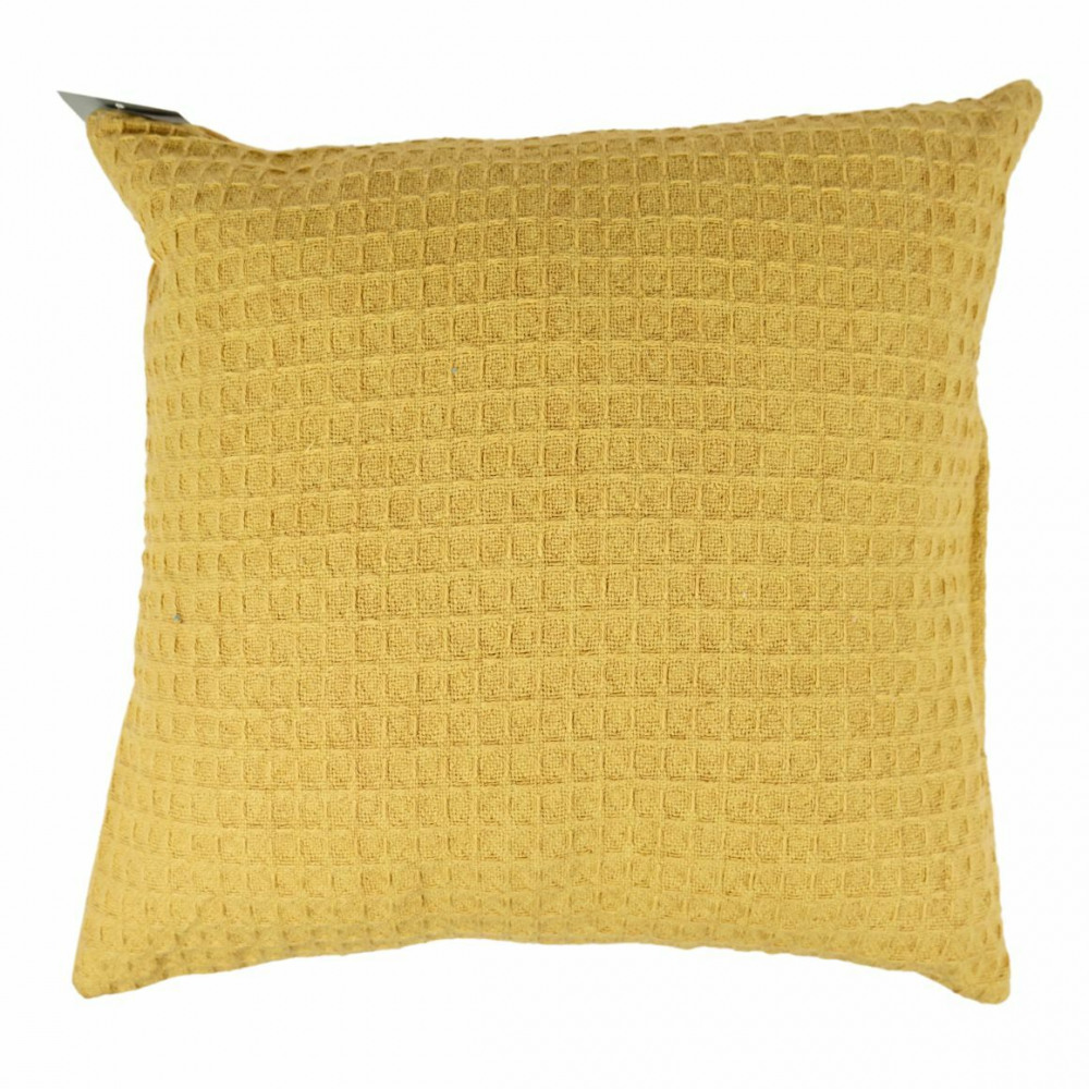 Dekorační povlak na polštář JASON 45x45 cm, žlutý