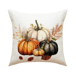 Dekorační povlak na polštář PUMPKINS 45x45 cm, krémový