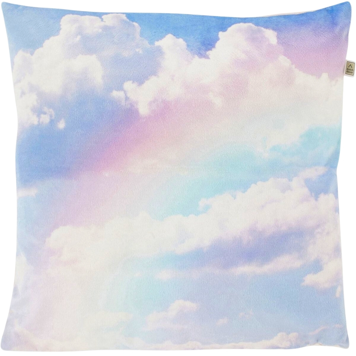 Dekorační povlak na polštář RAINBOW 45x45 cm, modrý