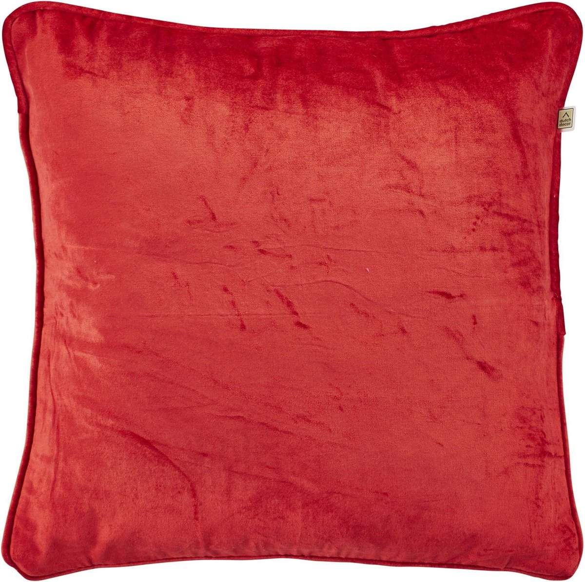 Dekorační povlak na polštář VELVET 45x45 cm, červený