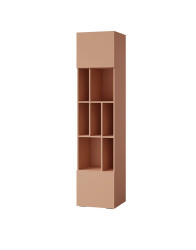 Dětská a studentská knihovna 45 cm růžová (Lorin 4 kašmír/alpaka)