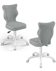 Dětská otočná židle Petit 133–159 cm, bílá