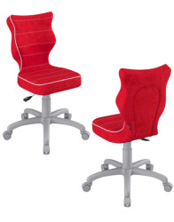 Dětská otočná židle Petit 146–176,5 cm, šedá