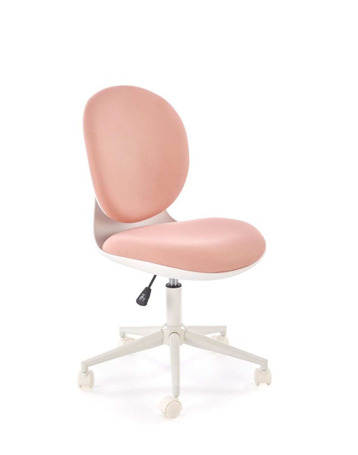 Dětské otočné křeslo Orion 2, bílá/růžová