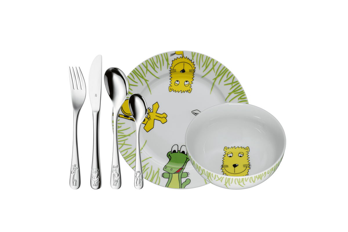 Dětský jídelní set WMF Safari 6 ks 1280029964