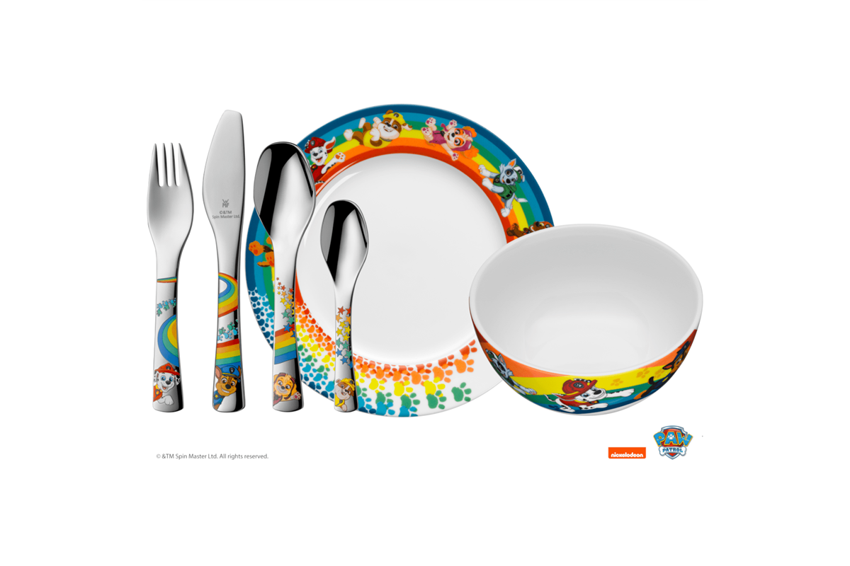 Dětský jídelní set WMF Tlapková patrola 6 ks 1288089964