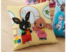 Dětský polštářek Králíček Bing, 40x40 cm