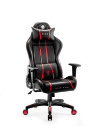 Diablo Chairs - Dětské křeslo Diablo Kids X-One 2.0: černo-červené