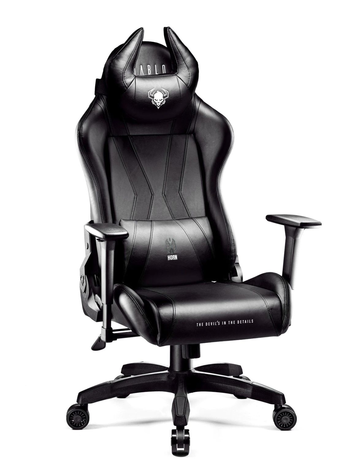 Diablo Chairs - Herní křeslo Diablo X-Horn 2.0 Normal: černo-černé