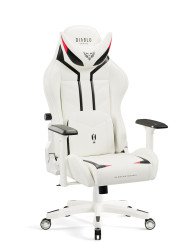 Diablo Chairs - Herní křeslo Diablo X-Ray Normal: bílo-černé