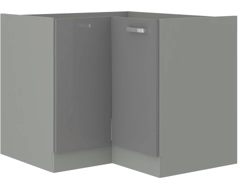 Dolní rohová kuchyňská skříňka Grey 90ND, 90 cm