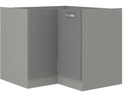 Dolní rohová kuchyňská skříňka Grey 90ND, 90 cm