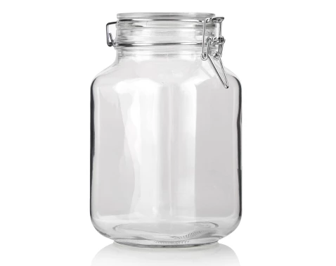 Dóza na potraviny skleněná, 2 l