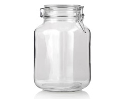 Dóza na potraviny skleněná, 2 l