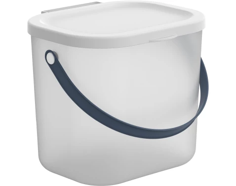 Dóza na prací prášek Albula 6 l, bílá