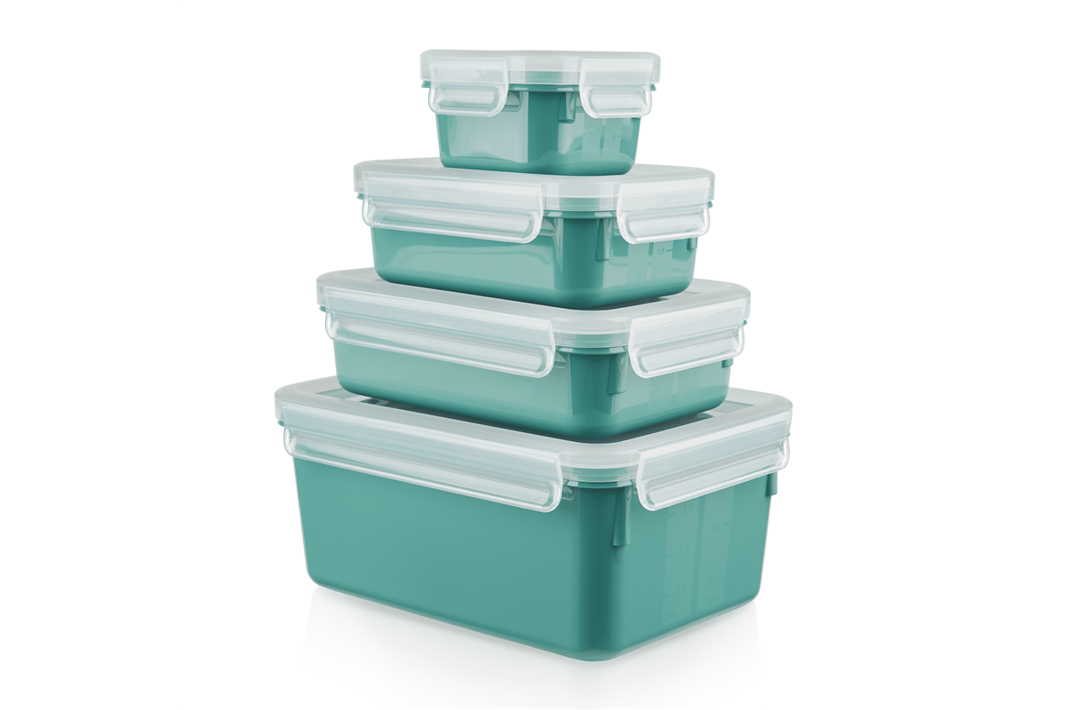 Dózy Tefal Master Seal Color N1031010 set 4 ks zelená