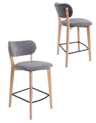 Dřevěná barová židle Boston