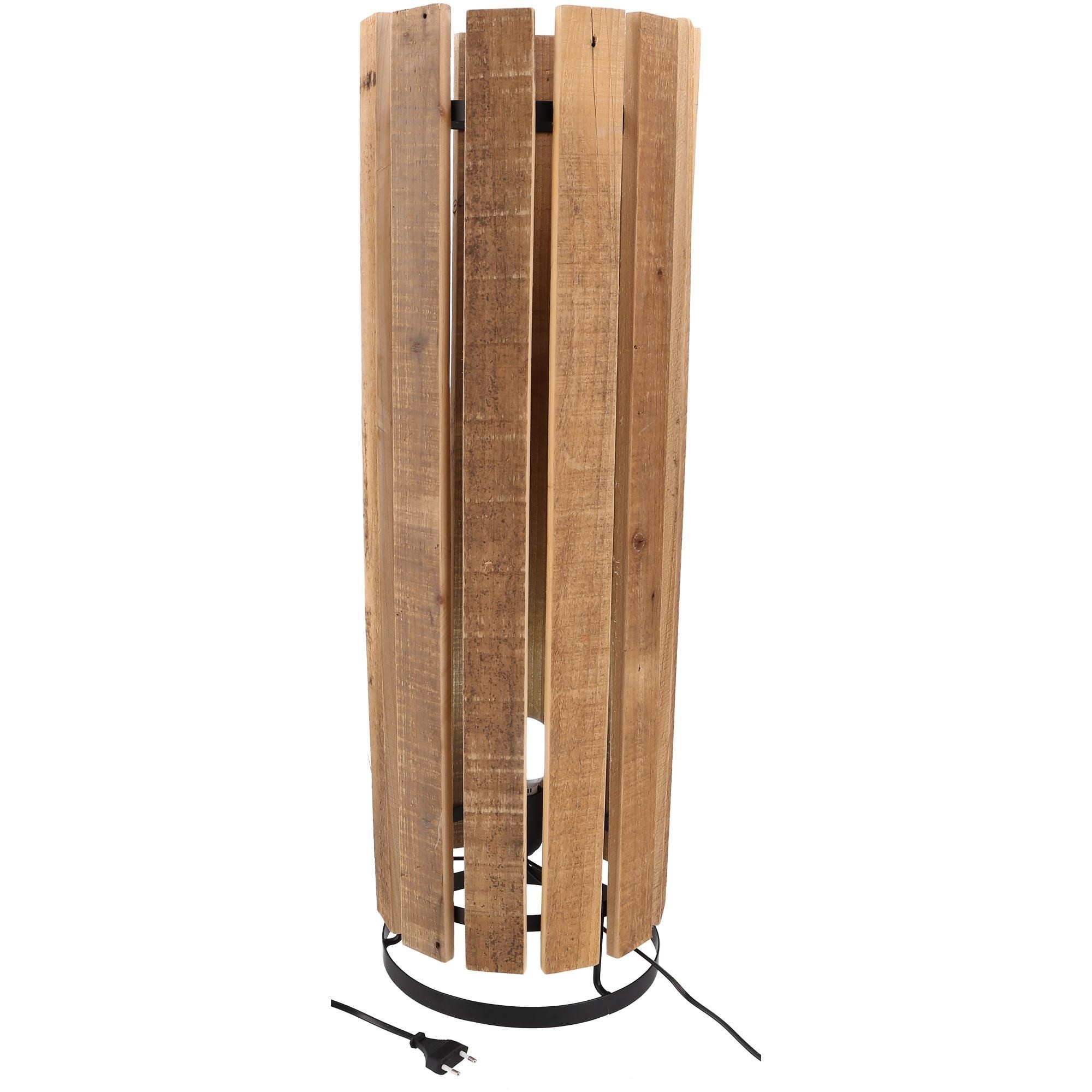 Dřevěná lampa KELMO