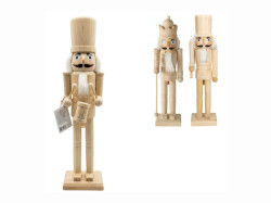 Dřevěný louskáček ROYAL GUARD 38 cm, přírodní dřevo