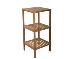 Dřevěný regál Bamboo, 3 police