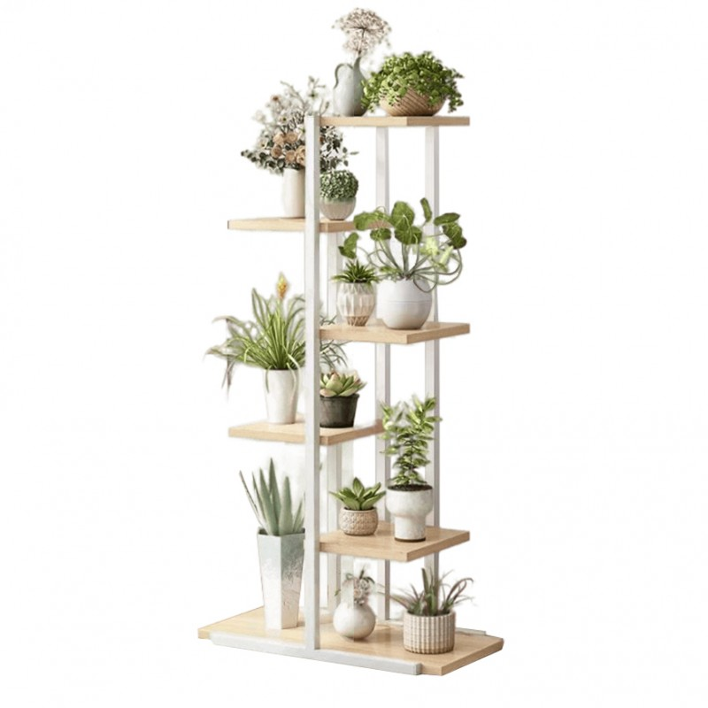 Dřevěný stojan na květiny BALIA