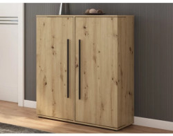 Dvojitý botník Smart, dub artisan